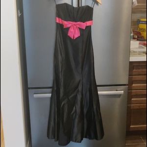 Jessica McClintock prom party dress with side slit